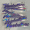 VANkulture Cursive decal
