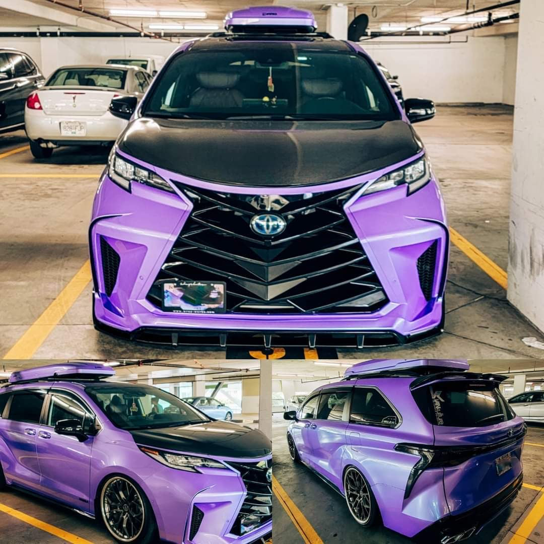 21+ Toyota Sienna Thunder body kit