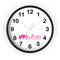 VK Collective "Hot Pink" Limited Edition Wall clock