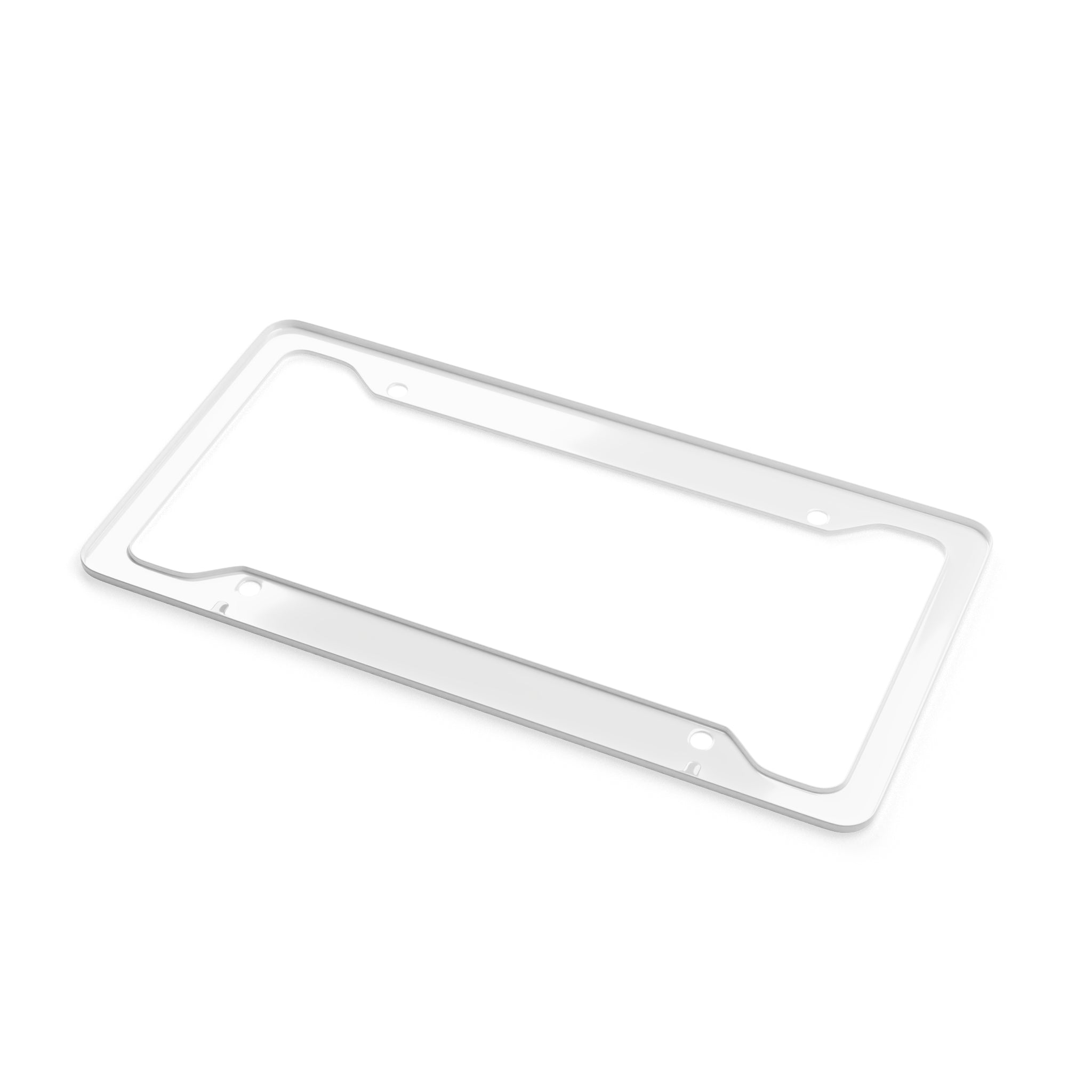 Black License Plate Frame — VK Garage Aluminum Car Plate Frame