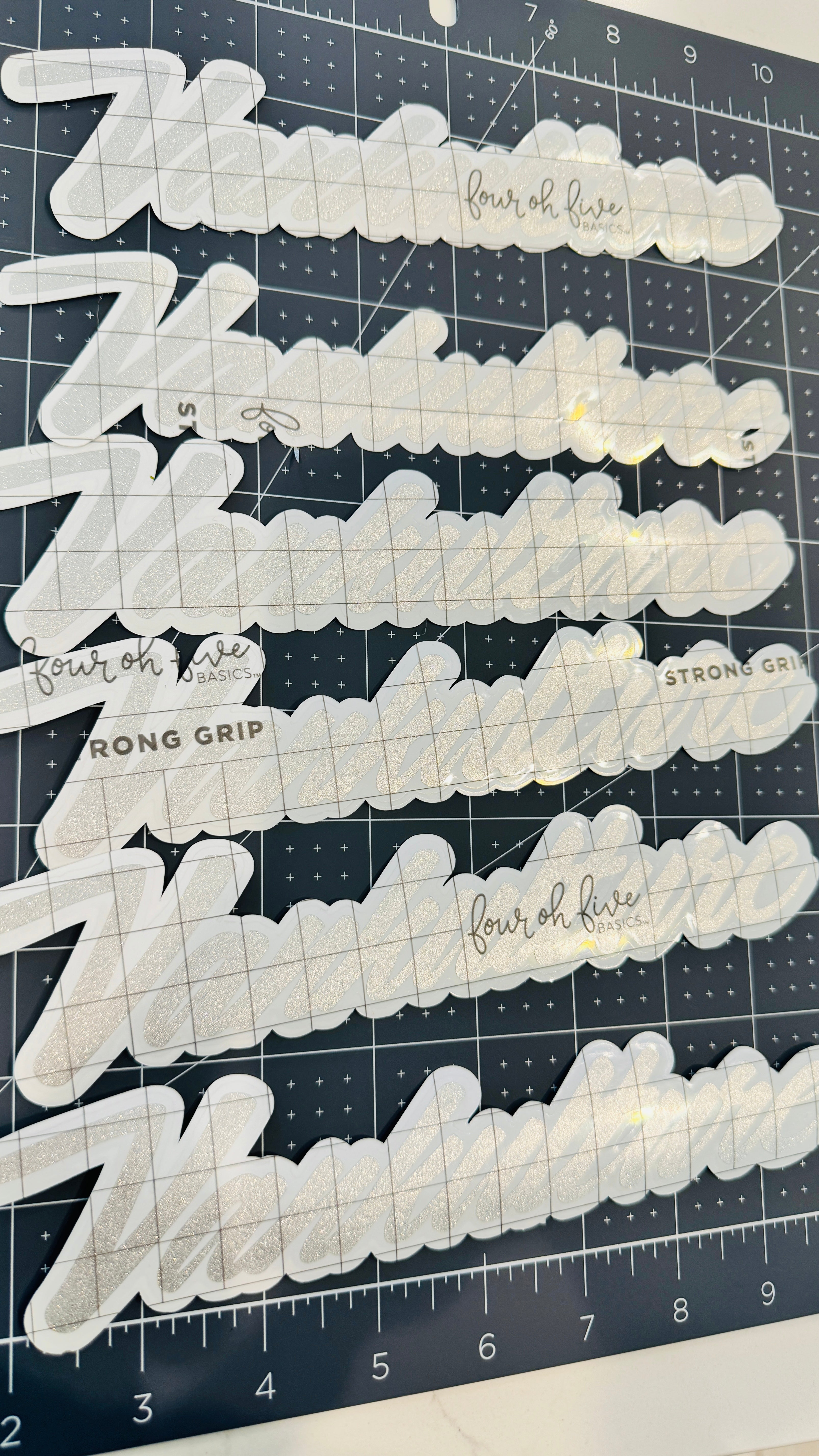 VANkulture Cursive decal