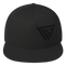 VKG Black Side Logo Flat Bill Cap