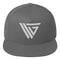 VKG White Flat Bill Cap