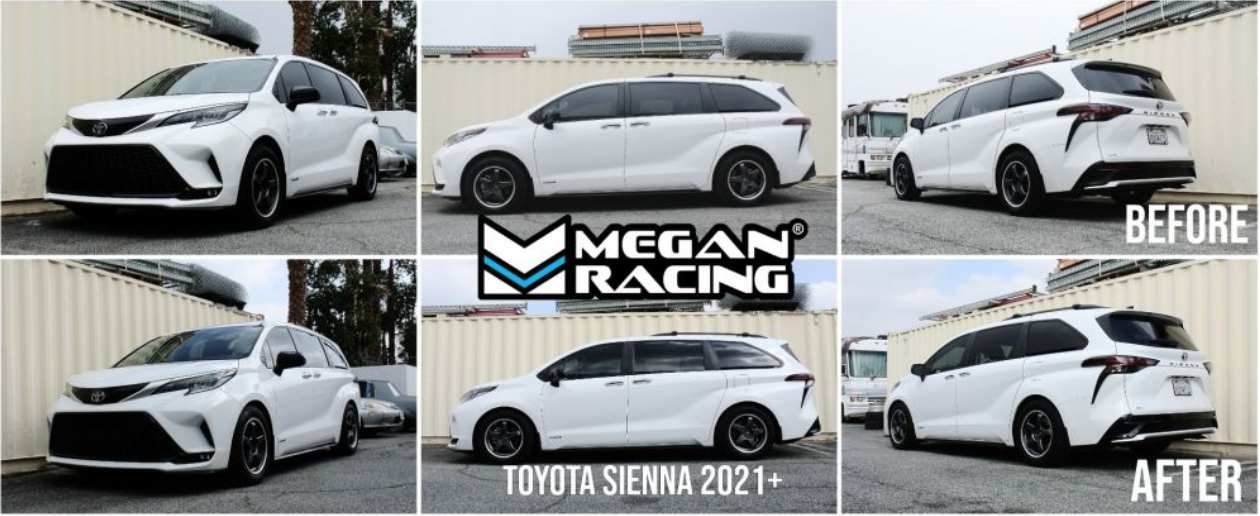 Toyota Sienna 21+ AWD Megan Racing Coilovers