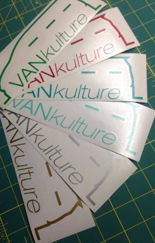 VANkulture Silhouette decal