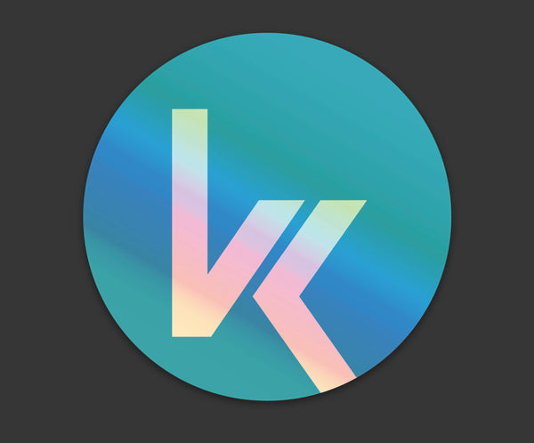Holographic VK Round Decal