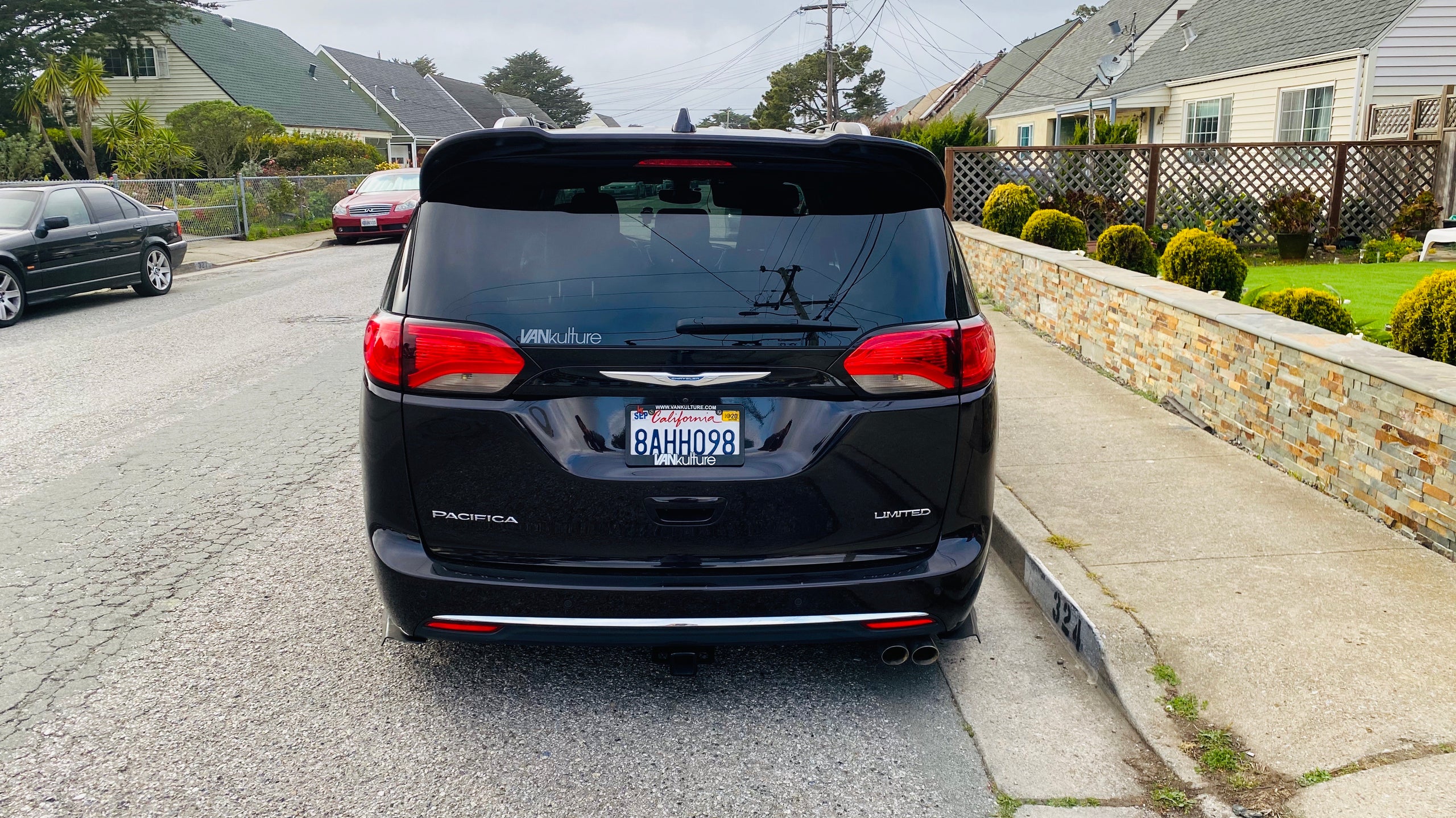 2017+ Pacifica Clinched X VK Roof Spoiler – VANkulture