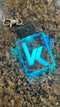 VK LED Square Keychain