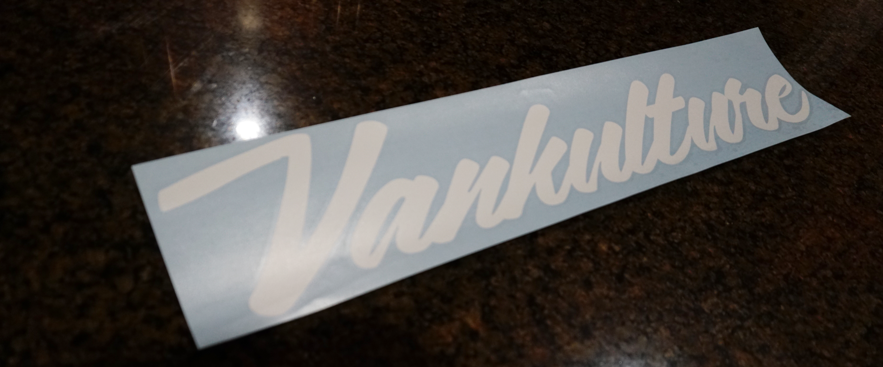 VANkulture Cursive banner