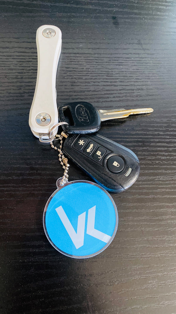 VK Logo Keychain Acrylic