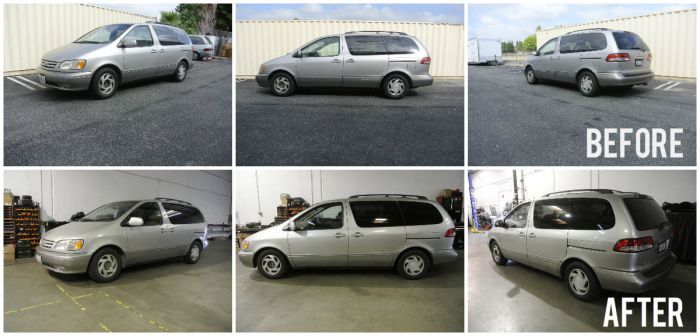 98-03 Sienna Megan Coilovers